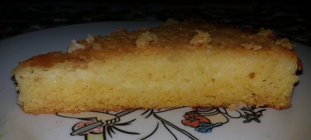 Receita de Bolo de Fubá Cremoso